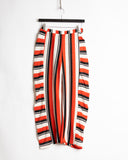 COMME des GARÇONS red black and white pants