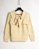 Undercover oversize back-tie knit
