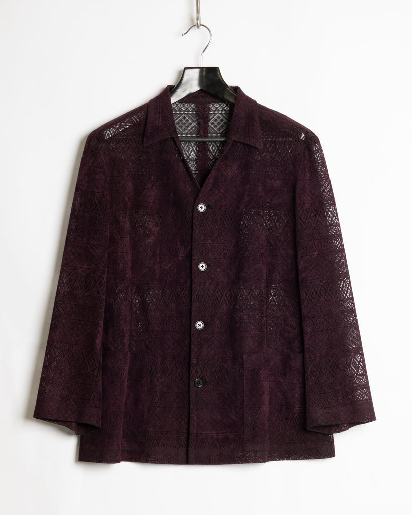 Yohji Yamamoto Pour Homme lace suit