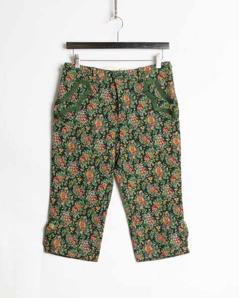 Number (N)ine Floral Embroidered Shorts