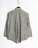 Issey Miyake Button Over Smoke Shirt