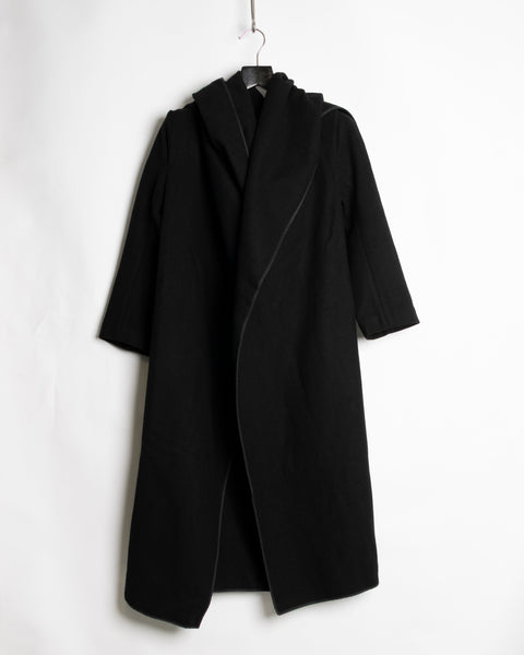 Comme des Garcons Large Wool Wrap Coat