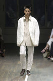Yohji Yamamoto Pour Homme zip up leather jacket