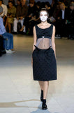 COMME des GARÇONS floral dissected dress