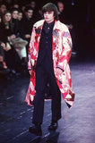 Yohji Yamamoto Pour Homme velvet pattern shirt