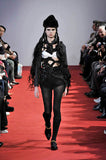 COMME des GARÇONS ruffle cage jacket