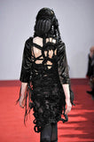 COMME des GARÇONS ruffle cage jacket