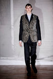 COMME des GARÇONS HOMME PLUS leopard suit jacket