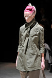 COMME des GARÇONS military trompe l’oeil coat