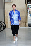 ISSEY MIYAKE shibori pleat shirt