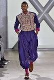 ISSEY MIYAKE grid pants