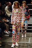 COMME des GARÇONS <br> Patchwork Lip And Tongue Suit