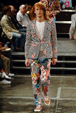 COMME des GARÇONS <br> Patchwork Lip And Tongue Suit
