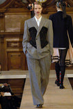COMME des GARÇONS skirt flap trousers
