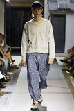 YOHJI YAMAMOTO floral patterned trousers