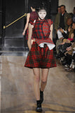 COMME DES GARÇONS drop-crotch tartan shorts