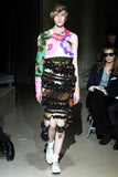 COMME des GARÇONS ruffle scarf twist skirt