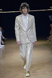 COMME des GARÇONS <br> Gold Linen Blazer