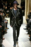 Yohji Yamamoto Pour Homme blanket stitch jacket