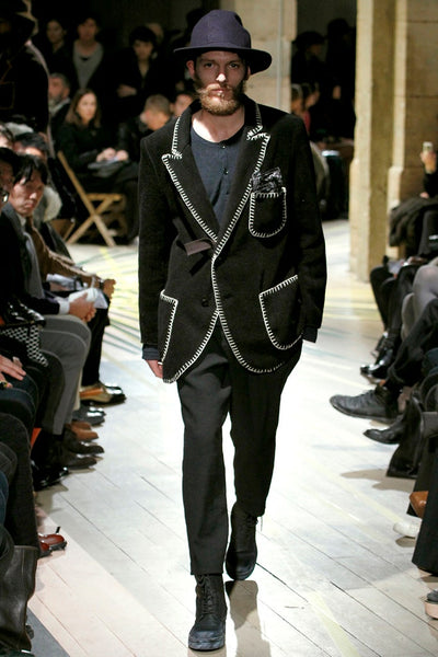 Yohji Yamamoto Pour Homme blanket stitch jacket – dot COMME