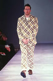 COMME des GARÇONS <br> Mustard Plaid Pants