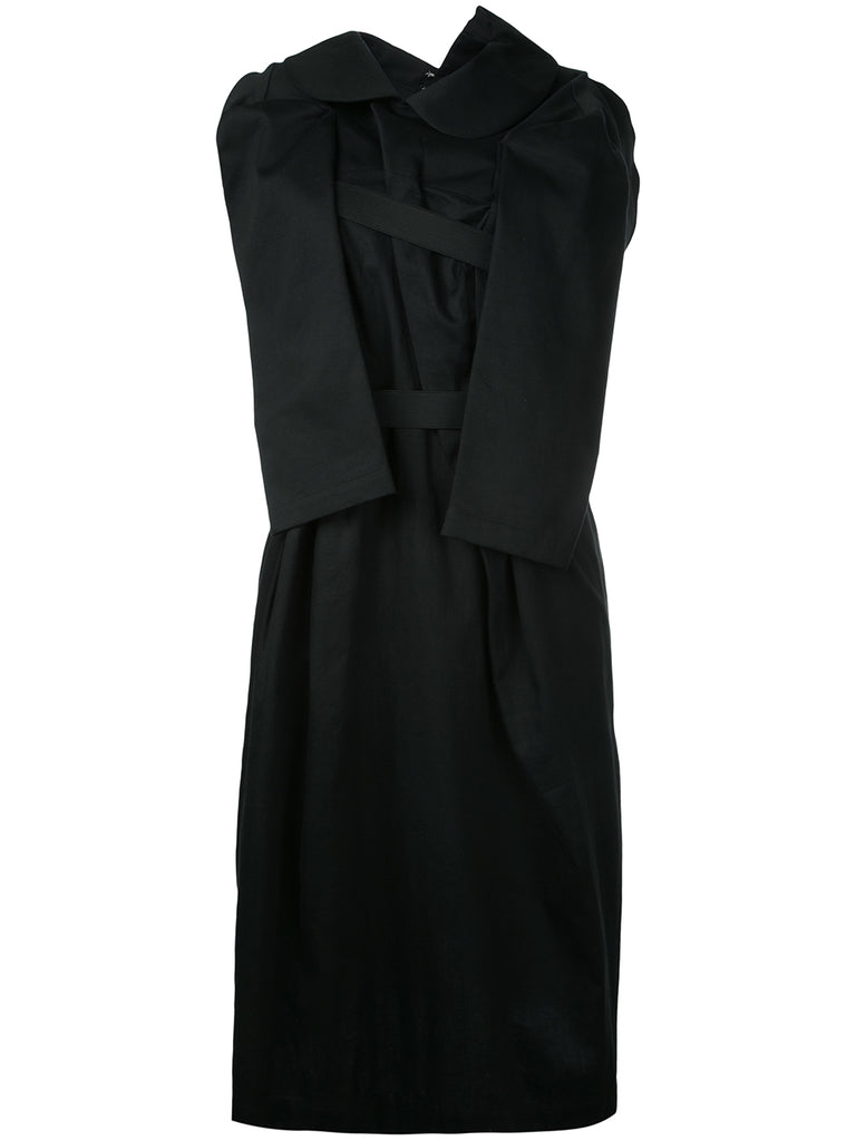 COMME DES GARÇONS twisted sleeveless dress