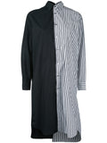 COMME DES GARÇONS reverse deconstructed shirt dress