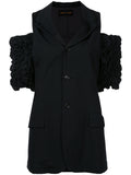 COMME DES GARÇONS off-the-shoulder ruched sleeve jacket