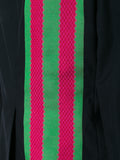 COMME DES GARÇONS striped trimmed blazer and skirt set