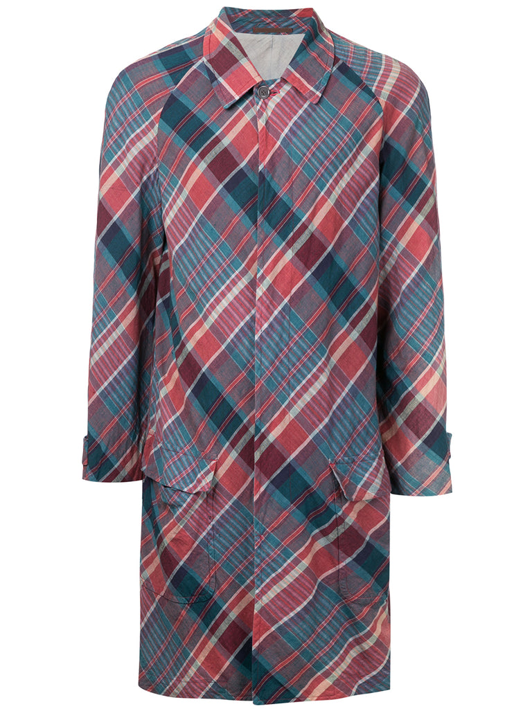 COMME DES GARÇONS Homme Plus checked coat
