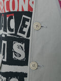 COMME DES GARÇONS Homme Plus newspaper print jacket