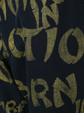 COMME DES GARÇONS Homme Plus slogan print suit