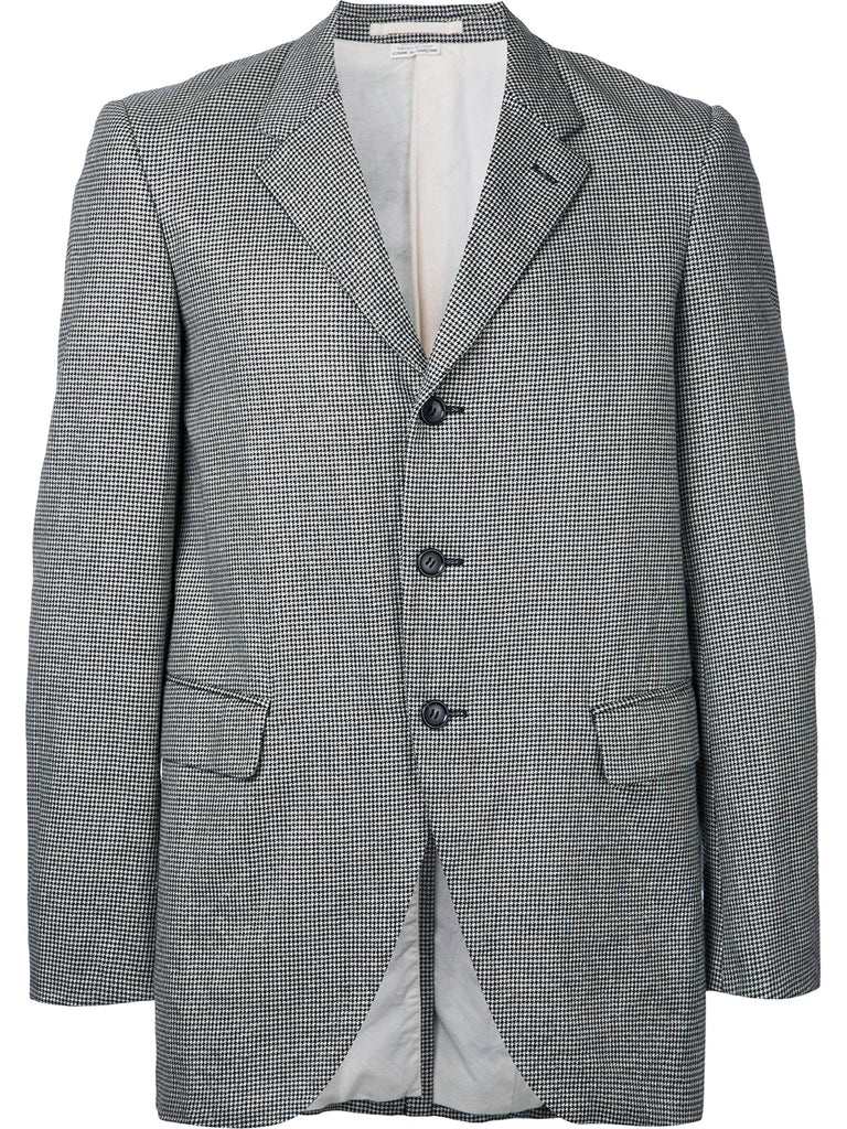 COMME DES GARÇONS Homme Plus houndstooth blazer