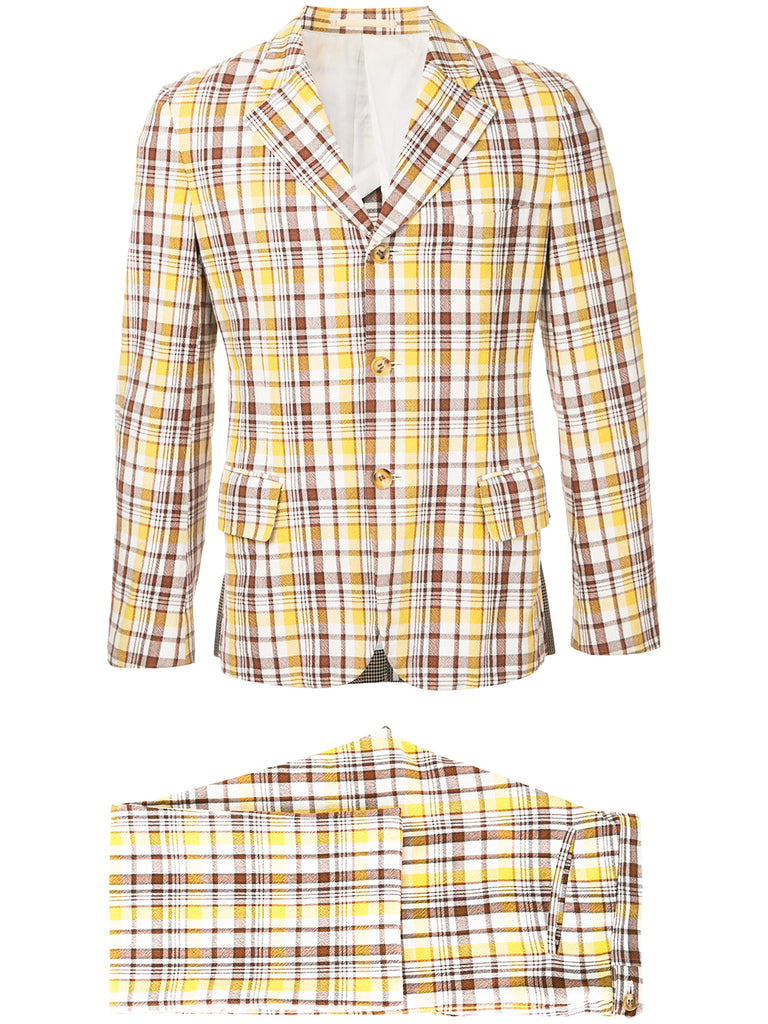 COMME DES GARÇONS Homme Plus plaid suit