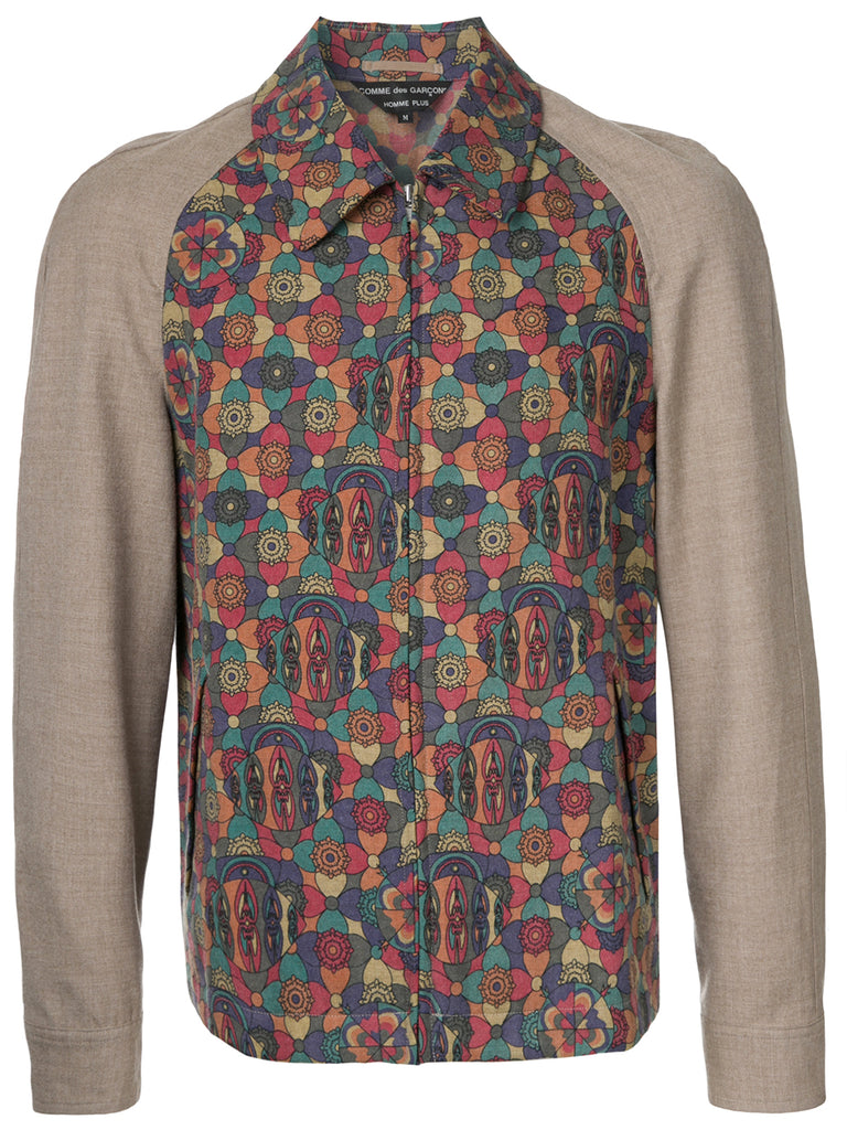 COMME DES GARÇONS Homme Plus Psychedelic zip up jacket