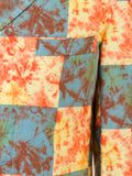 COMME DES GARÇONS Homme Plus tie-dye checkerboard jacket
