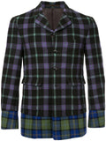 COMME DES GARÇONS Homme Plus plaid check blazer