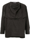ISSEY MIYAKE cowl neck shirt