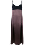 COMME DES GARÇONS contrast fabrics dress