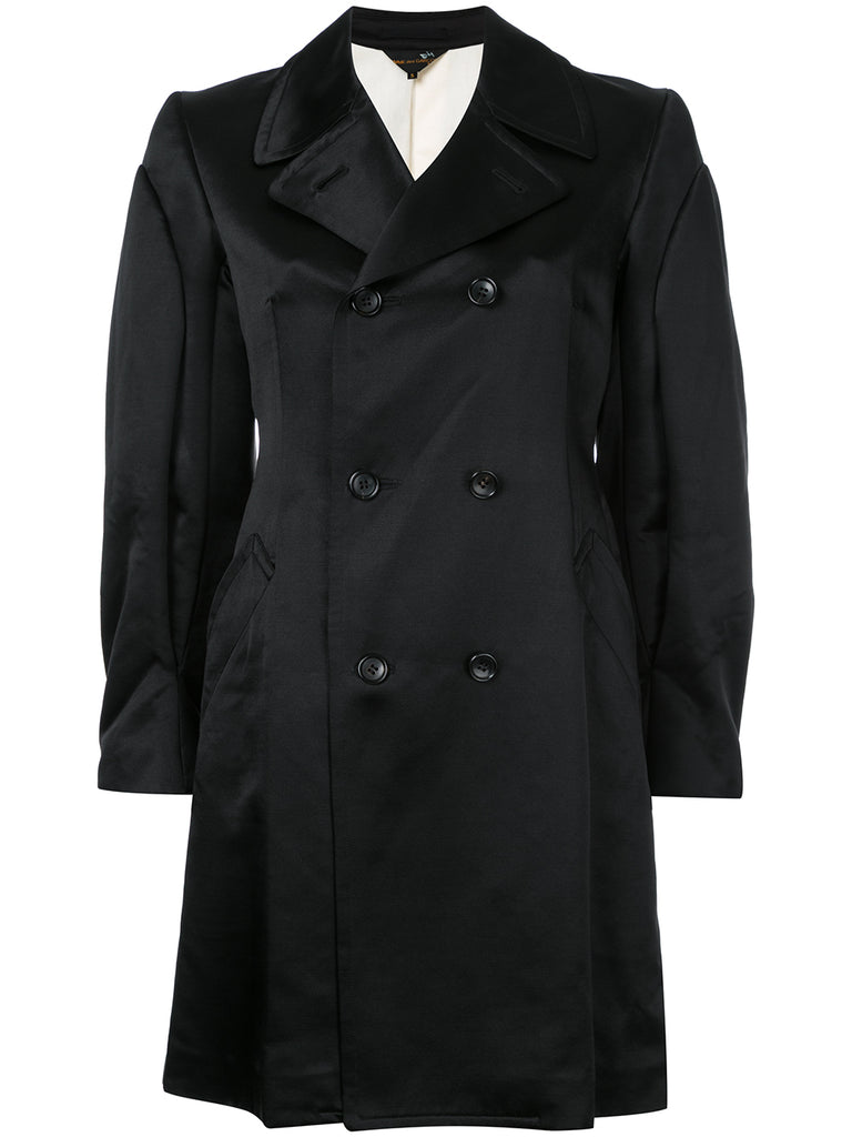 COMME DES GARÇONS double sleeve detail coat