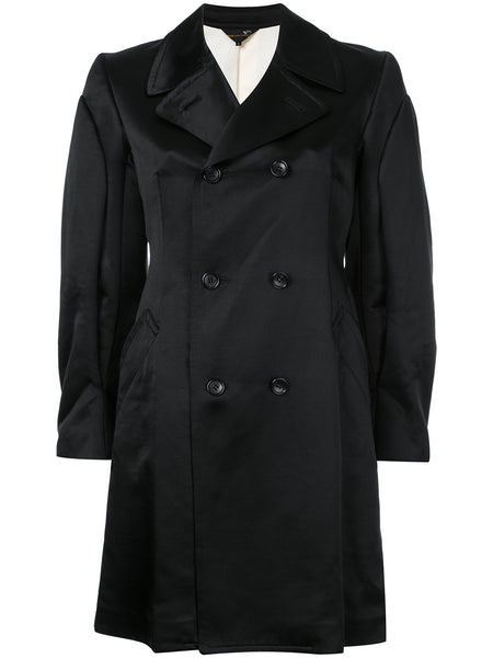 COMME DES GARÇONS double sleeve detail coat