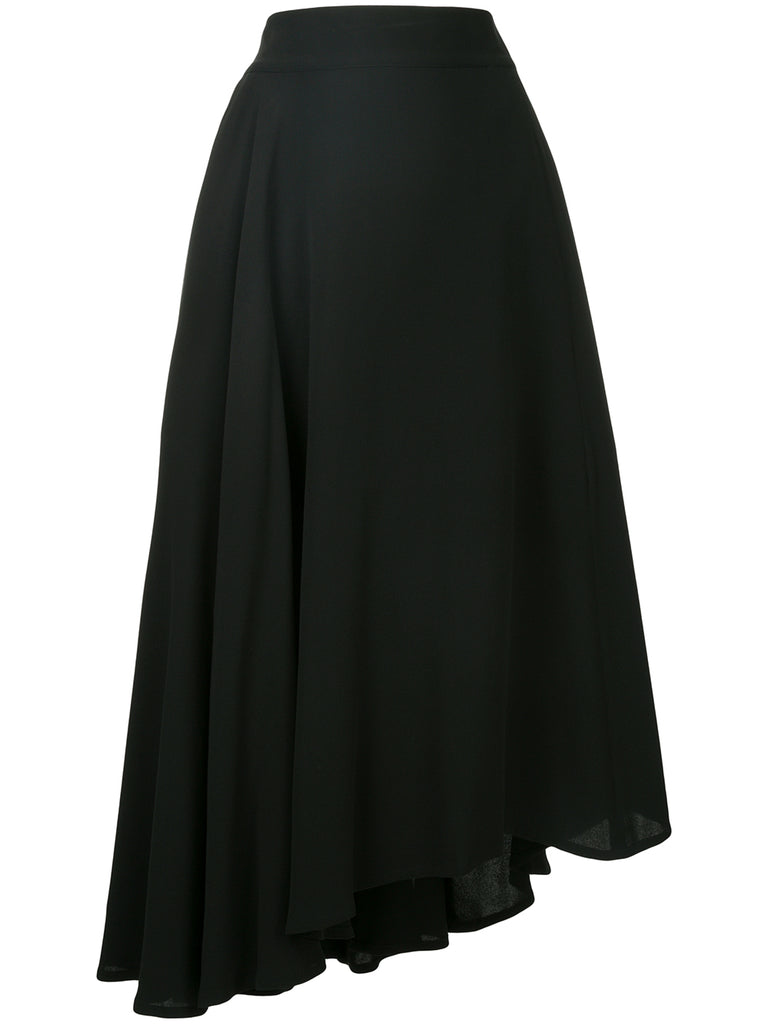 YOHJI YAMAMOTO asymmetric full skirt