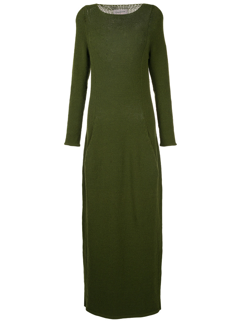 YOHJI YAMAMOTO long knit dress