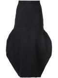 COMME DES GARÇONS fleece effect voluminous skirt