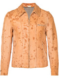 COMME DES GARÇONS Homme Plus suede splatter jacket