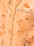 COMME DES GARÇONS Homme Plus suede splatter jacket
