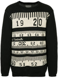 YOHJI YAMAMOTO Pour Homme Tape Measure jumper