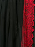 COMME DES GARÇONS lace detail layered skirt