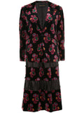 COMME DES GARÇONS floral skirt suit
