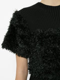 YOHJI YAMAMOTO deconstructed knit dress